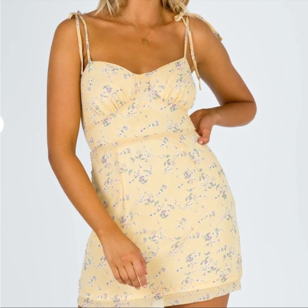 Princess Polly Yellow Dress